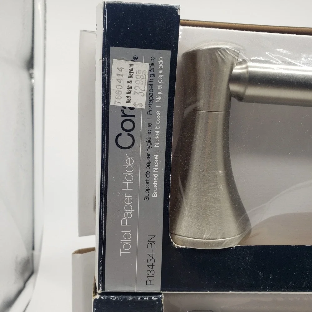 Lot Of 2 Kohler Toilet Paper Holder Brushed‎ Nickel R13434-BN Coralais Sealed